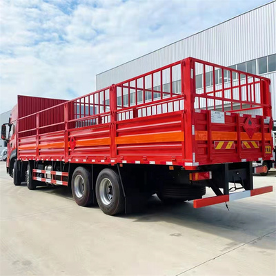 東風天龍9.6米倉柵式危化品運輸車 專業、安全、高效的液化氣鋼瓶運輸解決方案